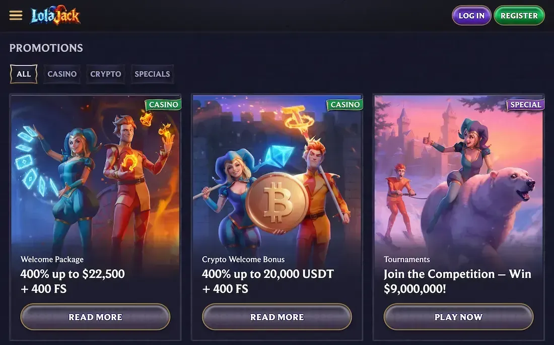 Lolajack Bonus
