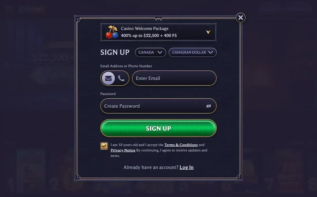 Lolajack Login